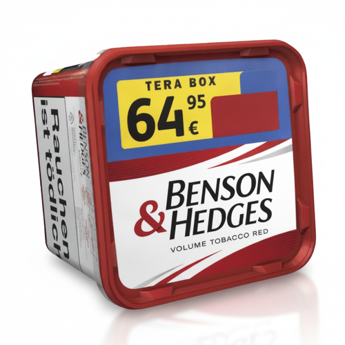 Benson & Hedges Rot Volumentabak 300g Eimer