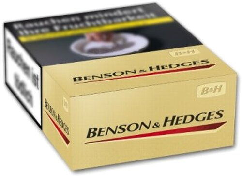 Benson & Hedges Gold L-Box 20er Benson & Hedges Gold L-Box 20er