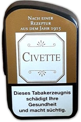 Bernard Civette Schnupftabak 10g Dose Bernard Civette Schnupftabak 10g Dose