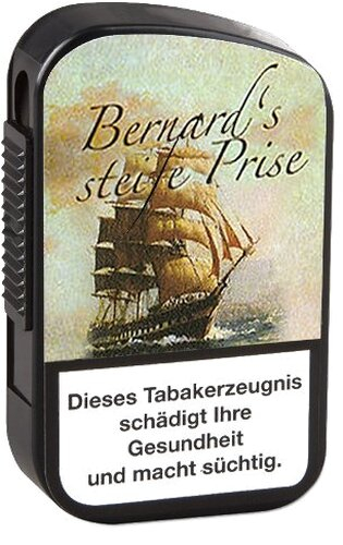 Bernard Schnupftabak Steife Prise Snuff in 10 g Dose Bernard Schnupftabak Steife Prise Snuff in 10 g Dose