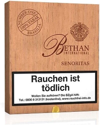 Bethan No 1 Senoritas Brasilia International Zigarren