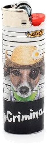 BIC Feuerzeug Gangster Dog CRIMINAL