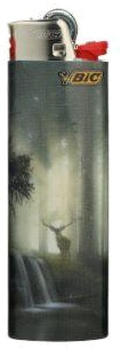BIC Feuerzeug Maxi Dark Forest 5v8