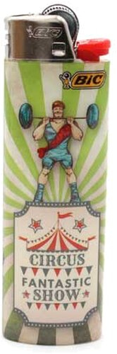 BIC Feuerzeug Maxi Retro Circus 1v8 BIC Feuerzeug Maxi Retro Circus 1v8
