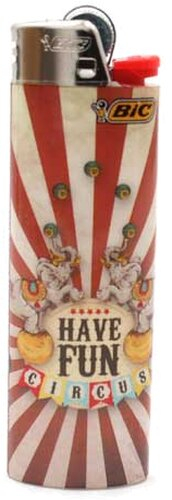 BIC Feuerzeug Maxi Retro Circus 3v8 BIC Feuerzeug Maxi Retro Circus 3v8
