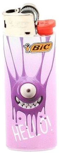 BIC Feuerzeug Mini Sticky Monster HELLO!