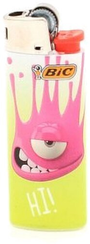 BIC Feuerzeug Mini Sticky Monster HI!