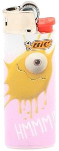 BIC Feuerzeug Mini Sticky Monster HMMM? BIC Feuerzeug Mini Sticky Monster HMMM?