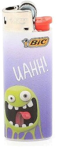 BIC Feuerzeug Mini Sticky Monster WAHH!