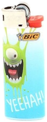 BIC Feuerzeug Mini Sticky Monster YEEHAH!