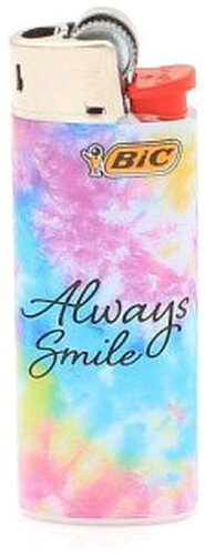 BIC Feuerzeug Mini Tie Dye ALWAYS SMILE