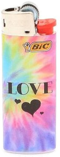 BIC Feuerzeug Mini Tie Dye LOVE