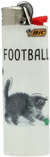 BIC Feuerzeug Sporting Cats Football 3v8 BIC Feuerzeug Sporting Cats Football 3v8