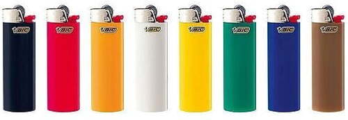 BIC Feuerzeug Steinzündung Diverse Farbe 1 Stk.