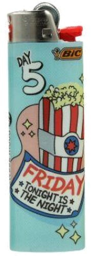 Bic Feuerzeug Week Mood 5v7