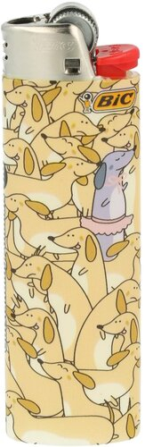 BIC Maxi Feuerzeug Outstanding Animals 7v8