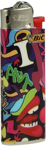 BIC Mini Feuerzeug Street art 1v8 BIC Mini Feuerzeug Street art 1v8