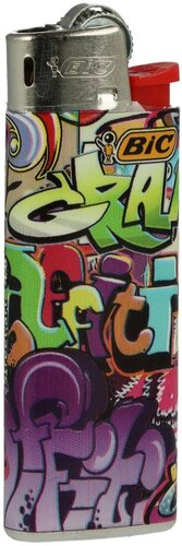 BIC Mini Feuerzeug Street art 4v8 BIC Mini Feuerzeug Street art 4v8