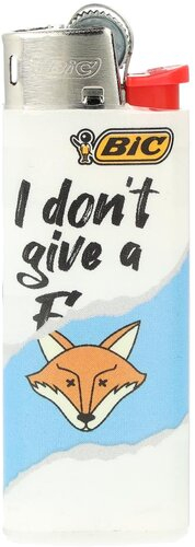 BIC Mini Feuerzeug What The... I don´t give a F