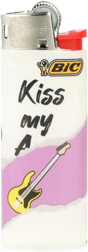 BIC Mini Feuerzeug What The... Kiss my A