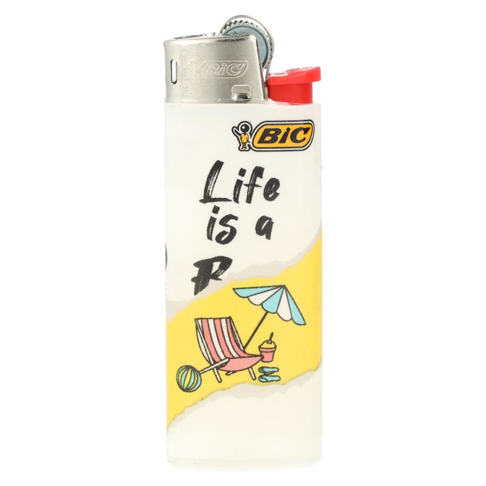BIC Mini Feuerzeug What The... Life is a B BIC Mini Feuerzeug What The... Life is a B