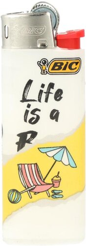 BIC Mini Feuerzeug What The... Life is a B BIC Mini Feuerzeug What The... Life is a B