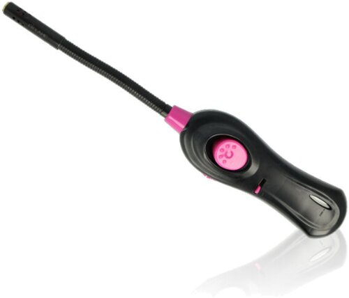 BiFlame BBQ Stabfeuerzeug Jetflame schwarz-pink