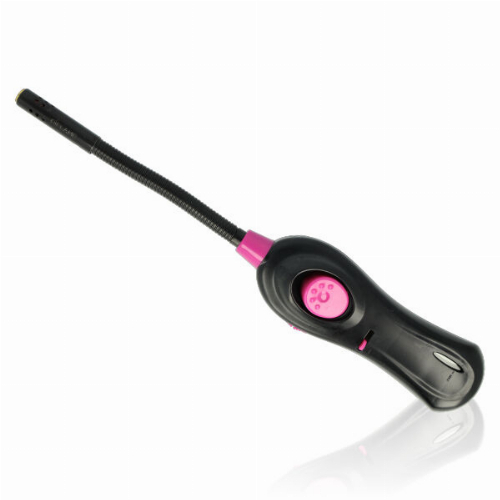BiFlame BBQ Stabfeuerzeug Jetflame schwarz-pink