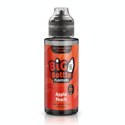 Big  Bottle Flavours Apple Peach Longfill-Aroma 10ml