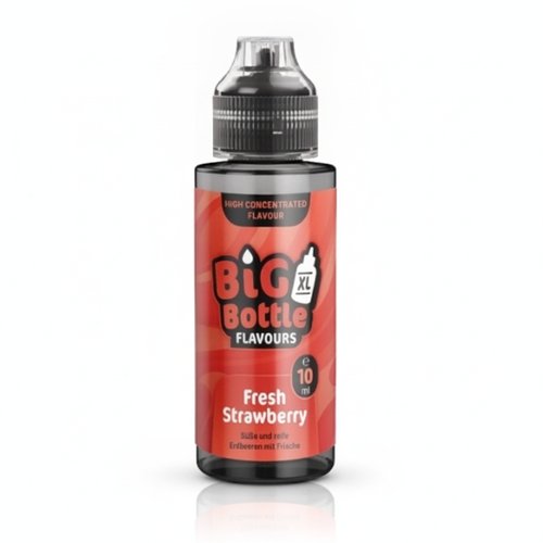 Big  Bottle Flavours Fresh Strawberry Longfill-Aroma 10ml