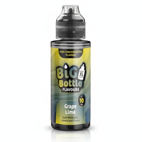 Big  Bottle Flavours Grape Lime Longfill-Aroma 10ml