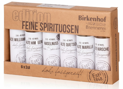 Birkenhof Feine Spirituosen Tasting-Set 32 % bis 40 % Vol.