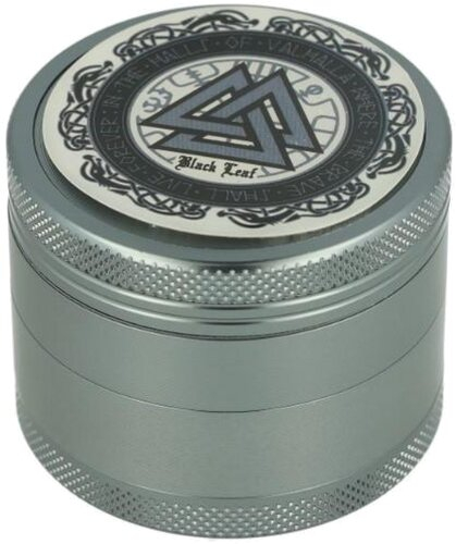 Black Leaf Valhalla 4-Fach Grinder ∅ 50mm Grau