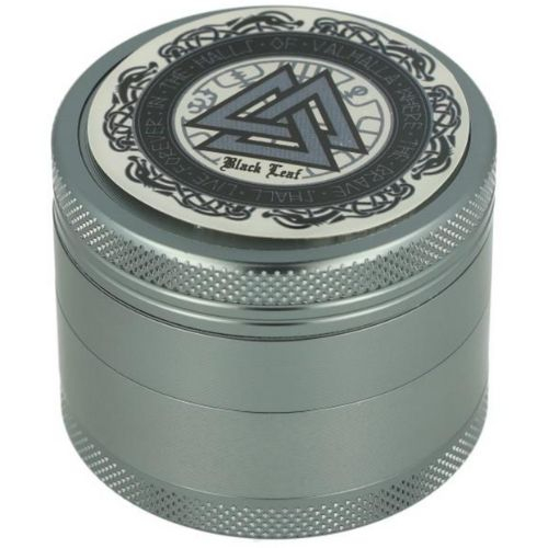 Black Leaf Valhalla 4-Fach Grinder ∅ 50mm Grau