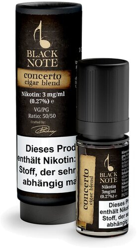 Black Note Concerto Liquid 3 mg