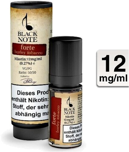 Black Note Forte Liquid 12 mg Black Note Forte Liquid 12 mg