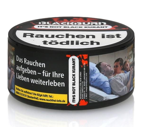 BLACKBURN IT`S NOT BLACK KURANT Wasserpfeifentabak 25g BLACKBURN IT`S NOT BLACK KURANT Wasserpfeifentabak 25g