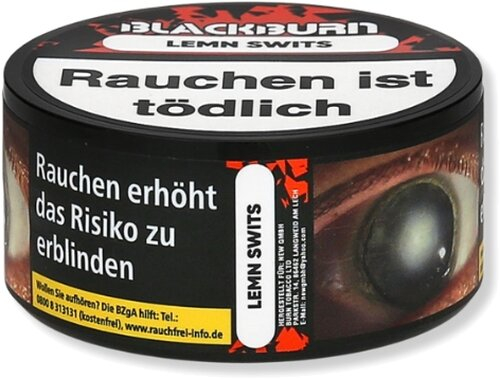BLACKBURN LMN SWITS Wasserpfeifentabak 25g BLACKBURN LMN SWITS Wasserpfeifentabak 25g
