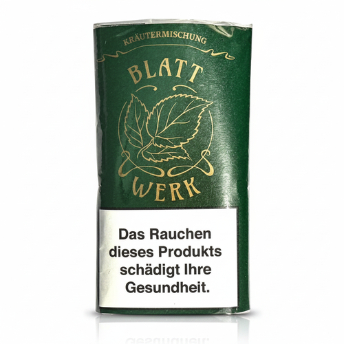 Blattwerk Kräutermischung nikotinfreier Tabakersatz Pouch 20g