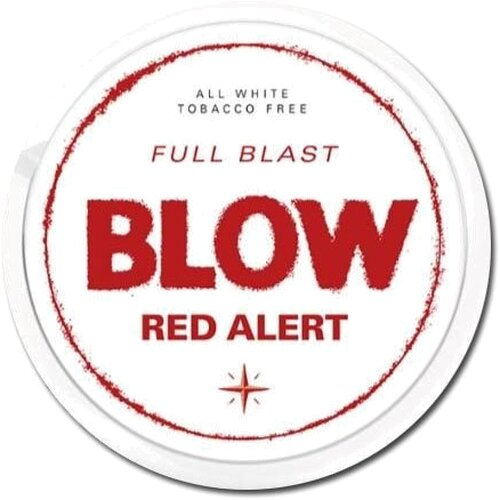 Blow Red Alert All White Slim Nicopods
