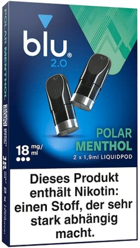 BLU 2.0 Polar Menthol Liquid Pod 18mg