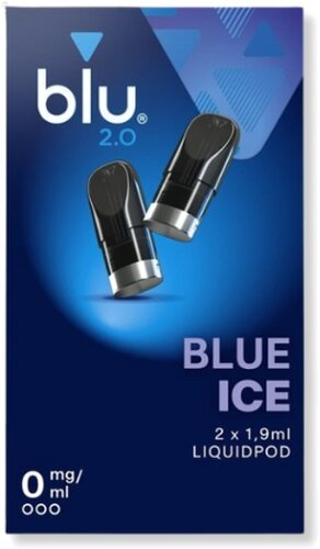 BLU 2.0 Blue Ice Liquid Pod 0mg BLU 2.0 Blue Ice Liquid Pod 0mg