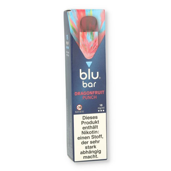 Blu Bar Einweg E-Zigarette Dragonfruit Punch 18mg