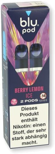 Blu Bar Pod Berry Lemon Ice 2x2ml 18mg/ml Blu Bar Pod Berry Lemon Ice 2x2ml 18mg/ml