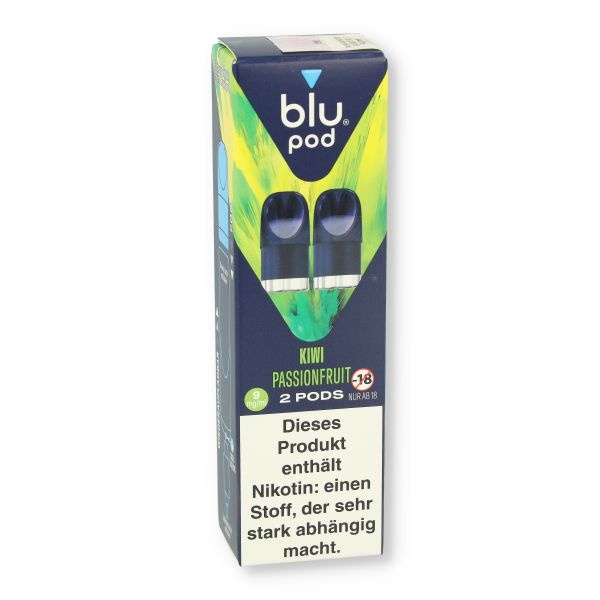 Blu Bar Pod Kiwi Passionfruit 2x2ml 9mg/ml