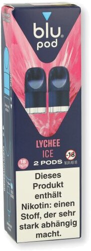 Blu Bar Pod Lychee Ice 2x2ml 18mg/ml Blu Bar Pod Lychee Ice 2x2ml 18mg/ml