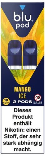 Blu Bar Pod Mango Ice 2x2ml 18mg/ml Blu Bar Pod Mango Ice 2x2ml 18mg/ml