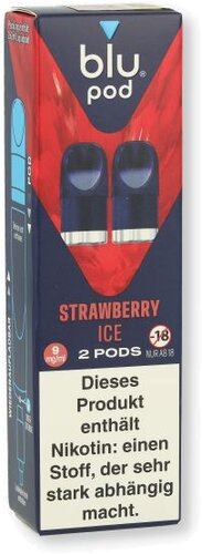 Blu Bar Pod Strawberry Ice 2x2ml 9mg/ml Blu Bar Pod Strawberry Ice 2x2ml 9mg/ml