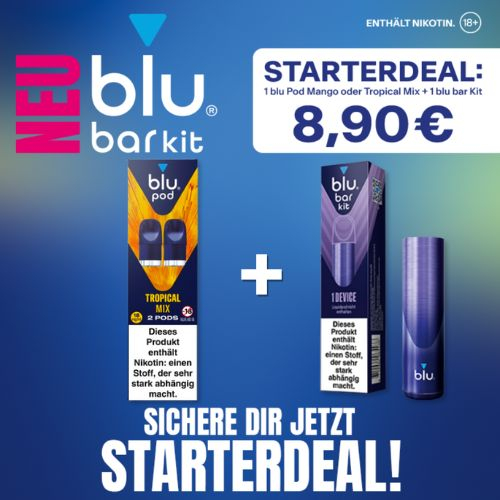 Blu Bar Pods + Device Aktion - Tropical Mix