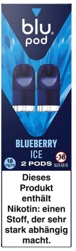 Blu Bar Pod Blueberry Ice 2x2ml 18mg/ml Blu Bar Pod Blueberry Ice 2x2ml 18mg/ml